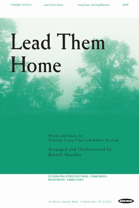 Lead Them Home (split-track performance/accompaniment CD)