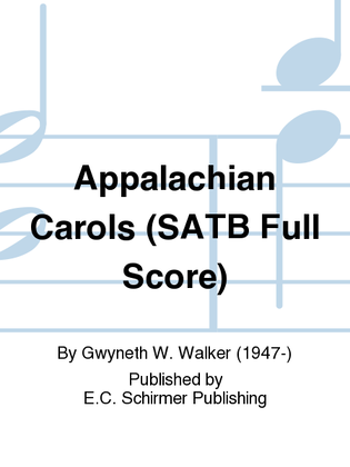 Book cover for Appalachian Carols (Full/Brass Score)