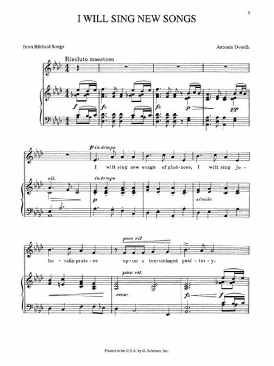 The Second Book of Baritone/Bass Solos Bass Voice scores gallery preview page 4