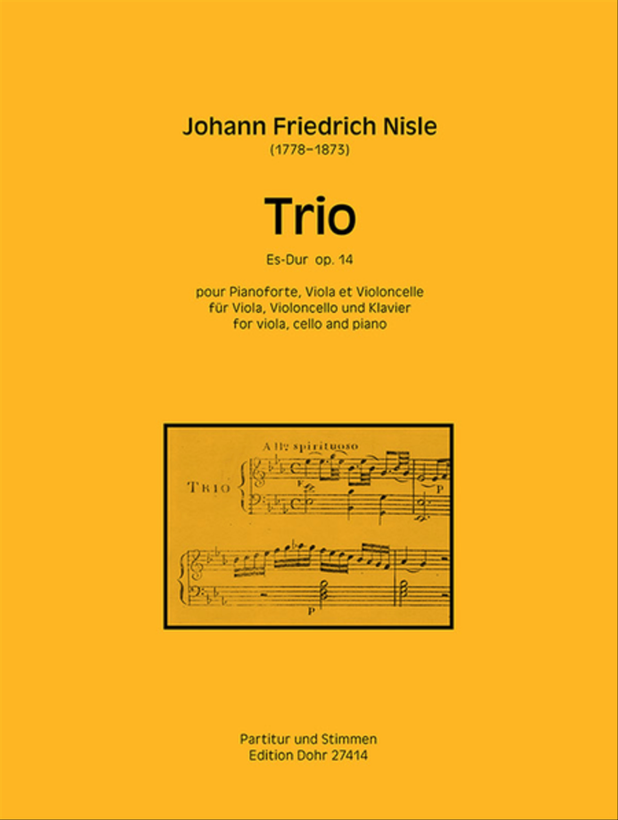 Trio Es-Dur op. 14