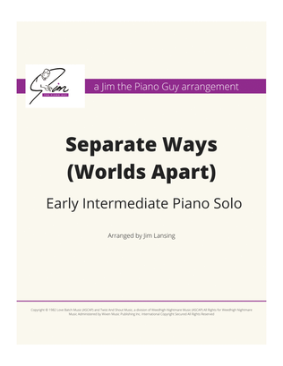 Separate Ways (worlds Apart)