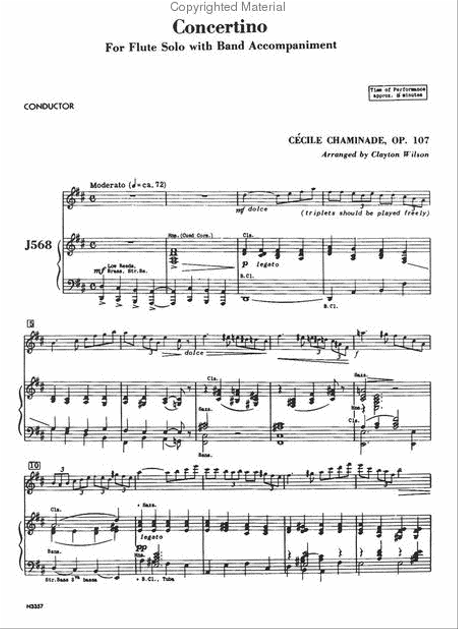 Concertino Concert Band scores gallery preview page 2