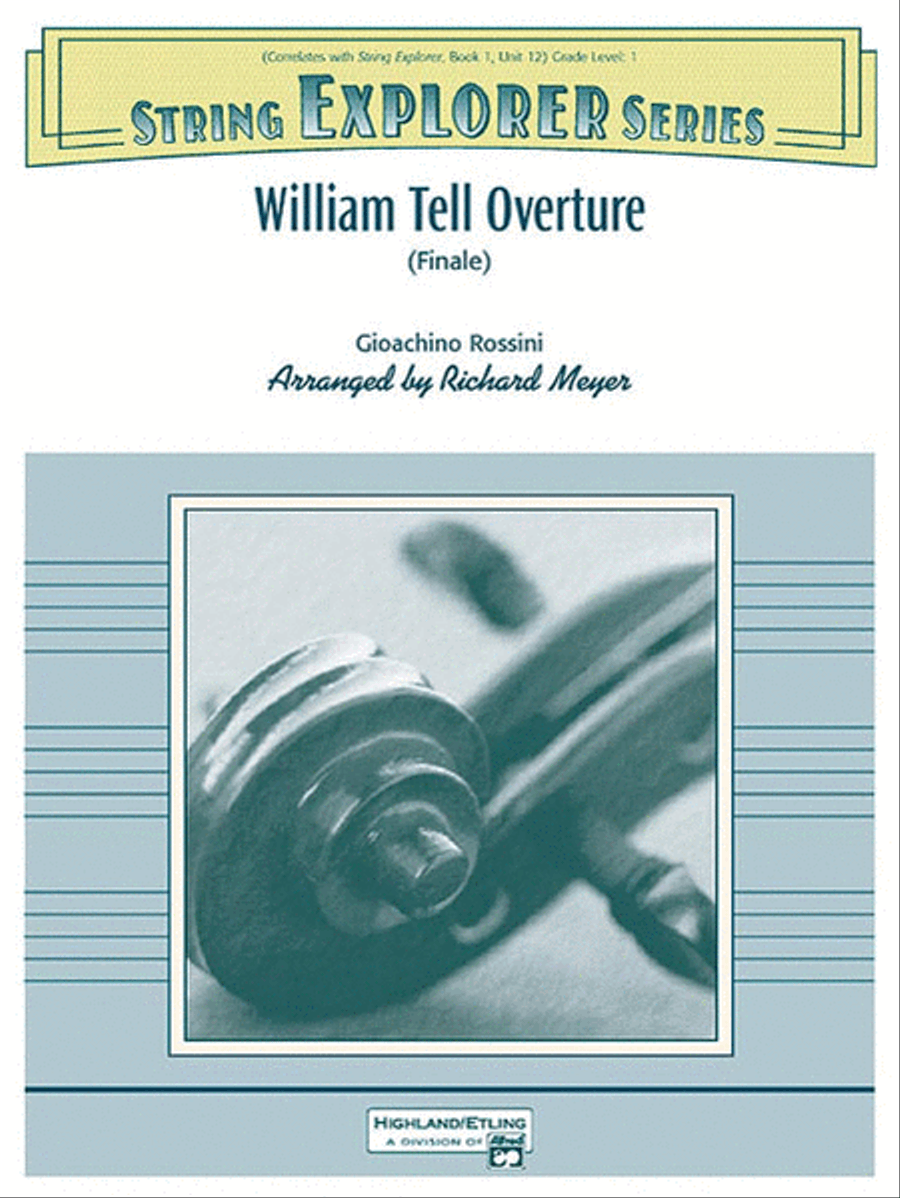 William Tell Overture String Orchestra scores gallery preview page 1
