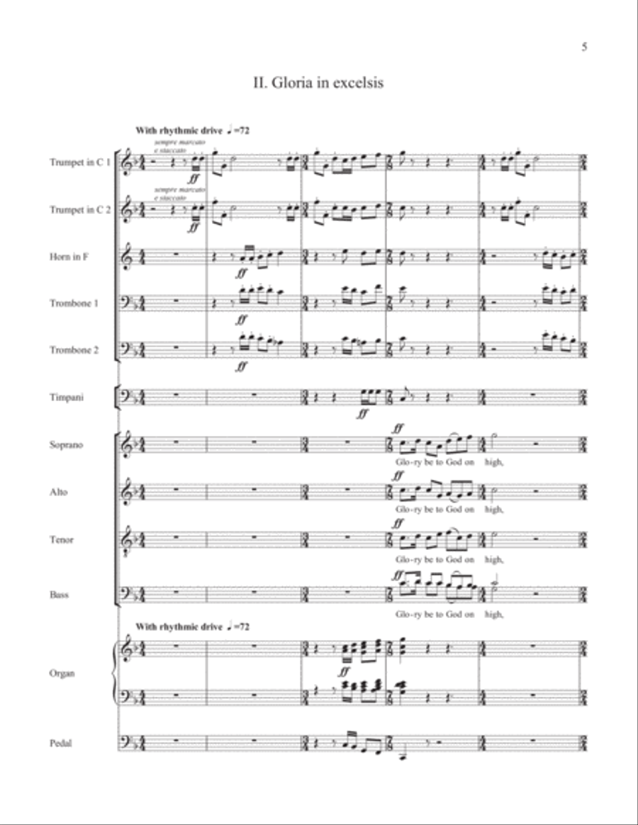 Mass of the Resurrection Mass of the Resurrection Choir scores gallery preview page 4