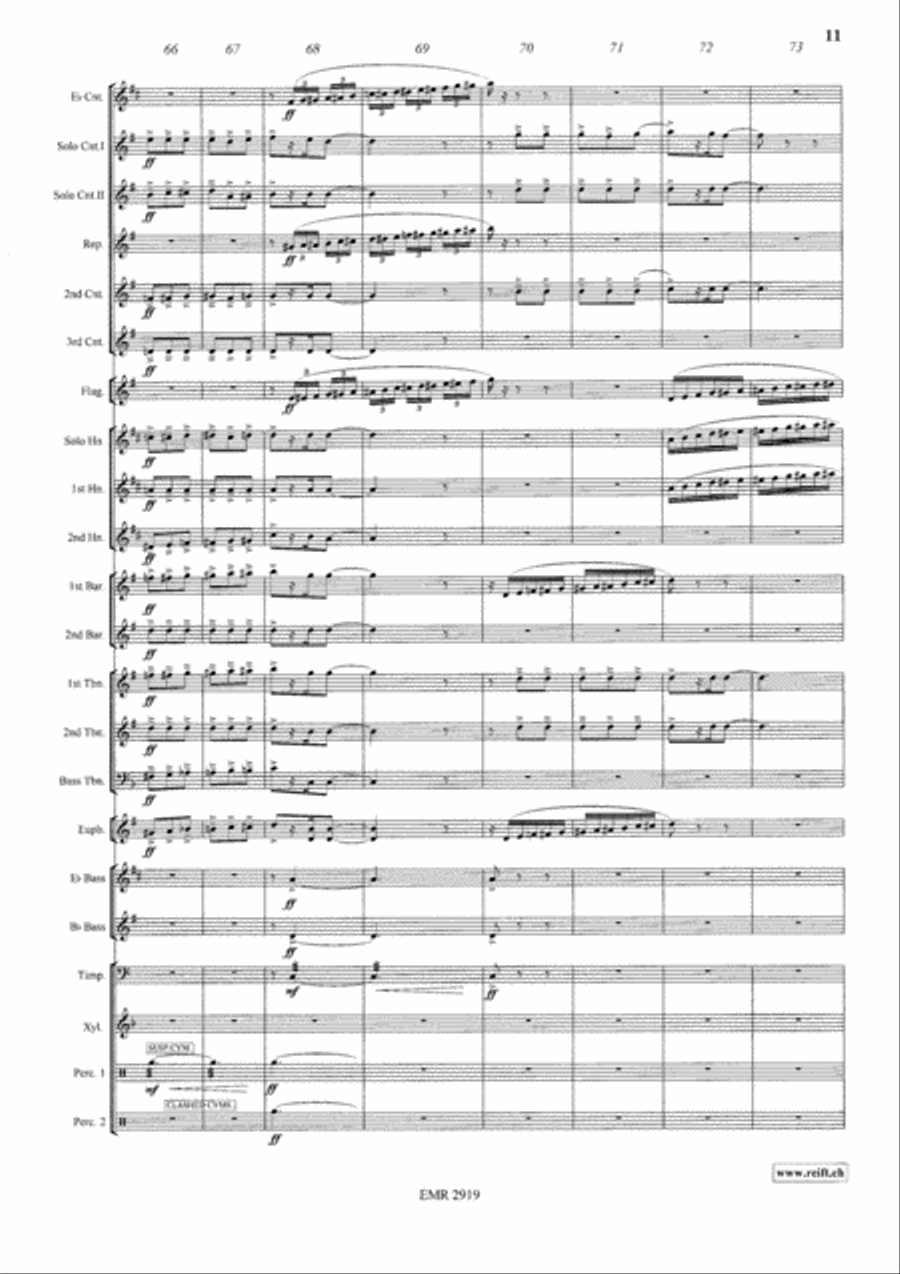 Espana Brass Band scores gallery preview page 12