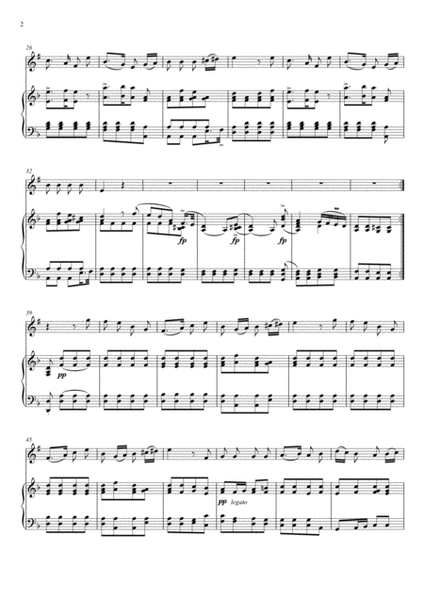 Franz Schubert - Gute Nacht (Clarinet Solo) image number null