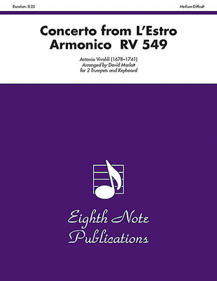 Book cover for Concerto (from L'estro Armonico RV 549)