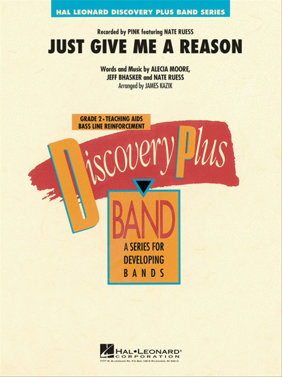 Just Give Me a Reason Concert Band scores gallery preview page 1