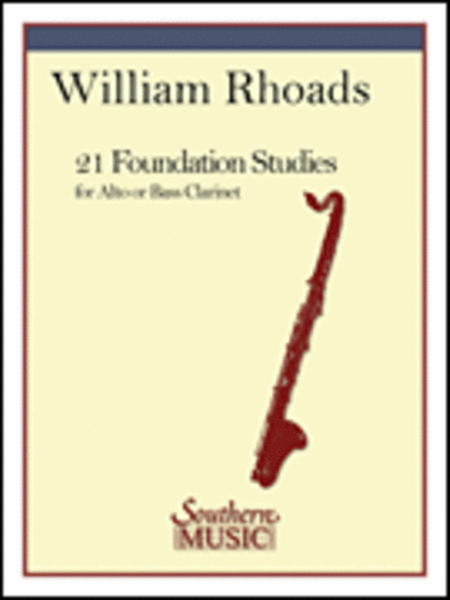21 Foundation Studies Bass Clarinet scores gallery preview page 1