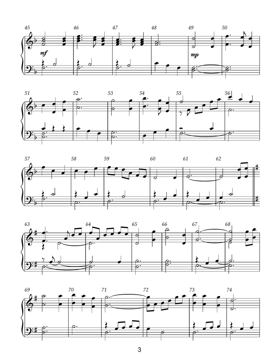Christmas Bells -Book 1 (3 octave handbells) 3-Octaves scores gallery preview page 6