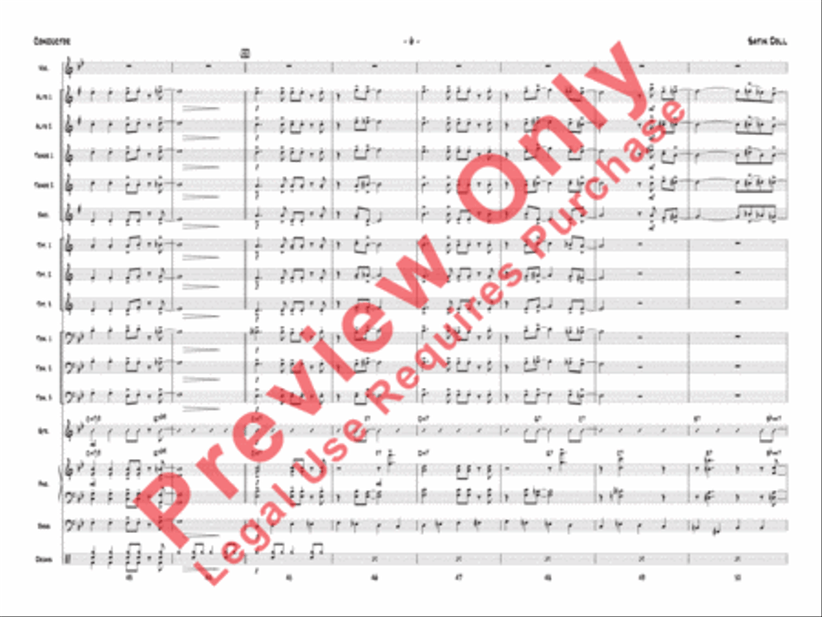 Satin Doll (score only) Satin Doll (score only) Jazz Ensemble scores gallery preview page 9