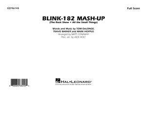 Book cover for Blink-182 Mash-Up - Conductor Score (Full Score)