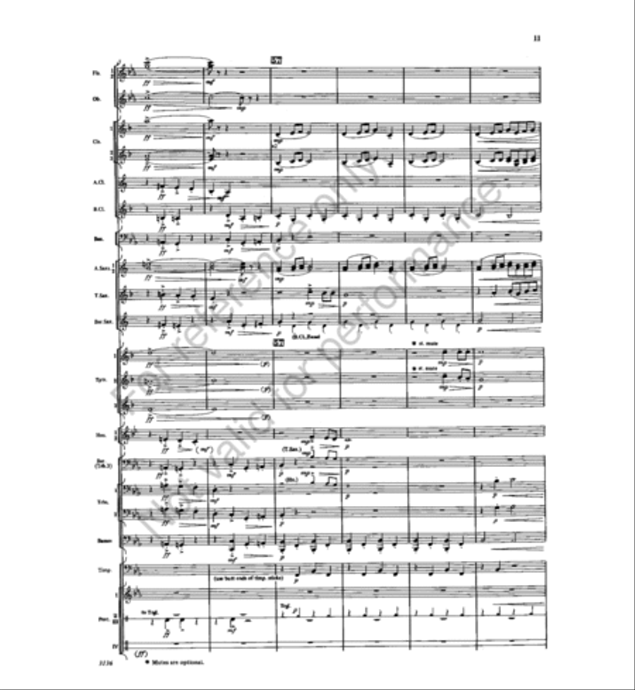 Prayer and Proclamation Prayer and Proclamation Concert Band scores gallery preview page 11