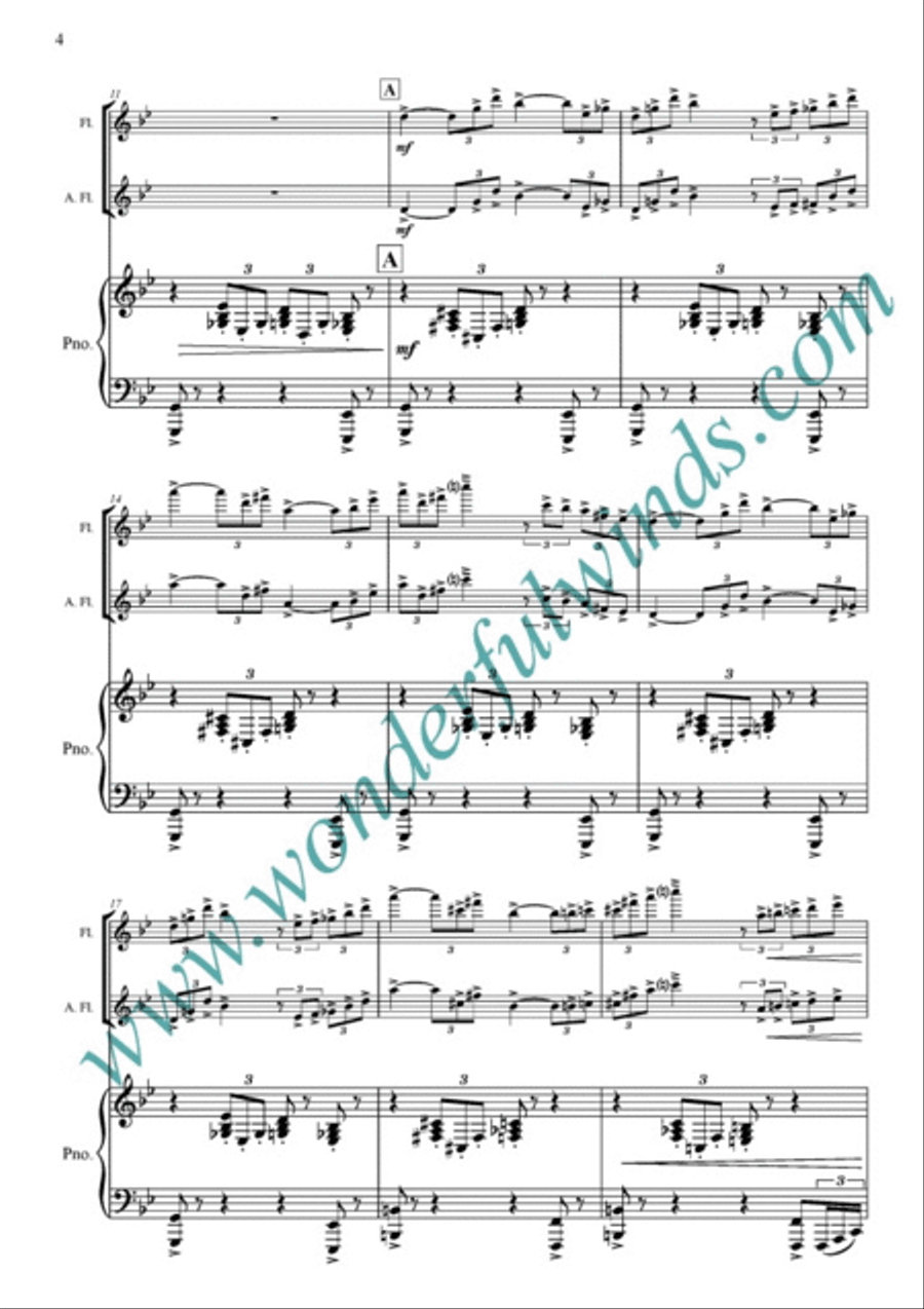 Winter In Sherwood Winter In Sherwood Piano scores gallery preview page 3