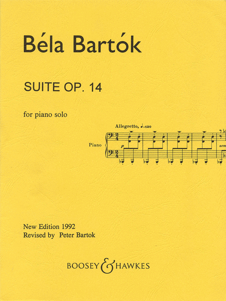 Bela Bartok: Suite, Op. 14
