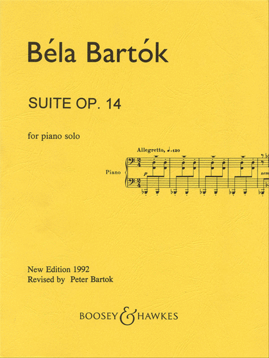 Suite, Op. 14 Suite, Op. 14 Piano Solo scores gallery preview page 1
