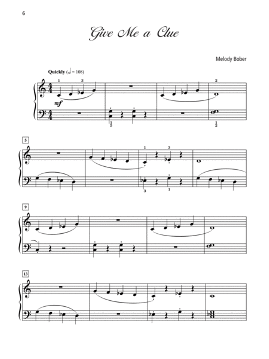 Grand Solos for Piano, Book 2 Easy Piano scores gallery preview page 2