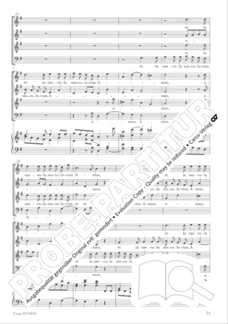 Nisi Dominus Nisi Dominus SSATB scores gallery preview page 24