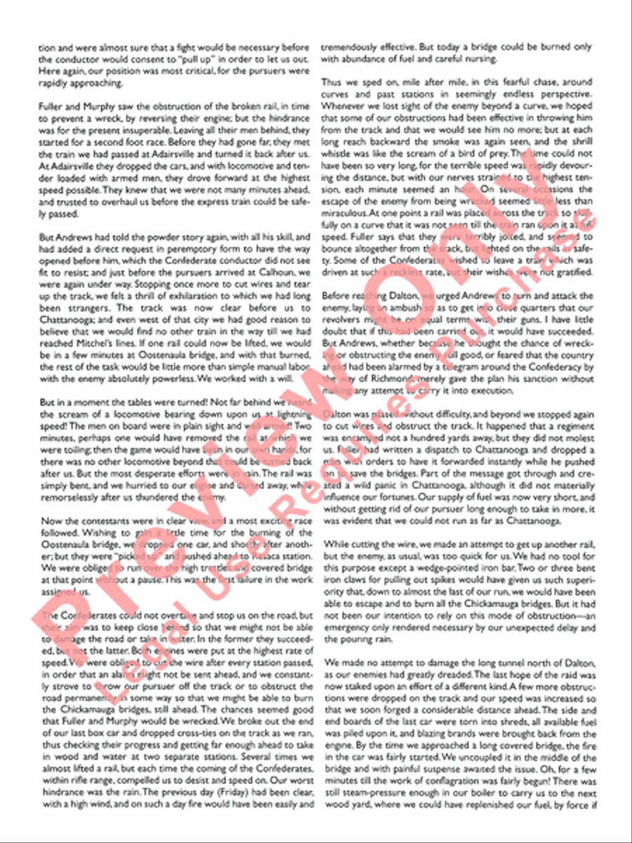 The Great Locomotive Chase Full Orchestra scores gallery preview page 6
