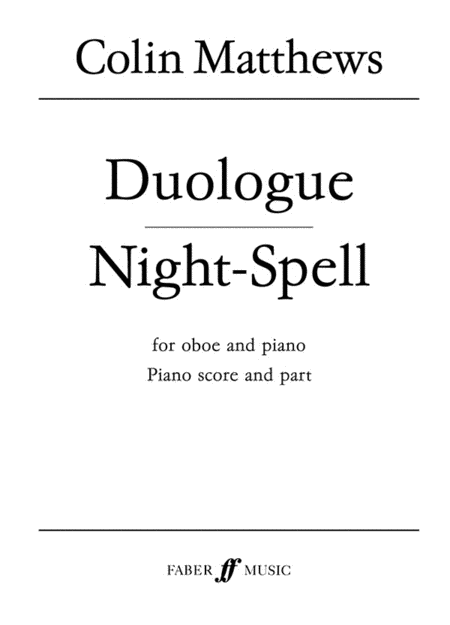 Matthews C/Duologue/Night Spell