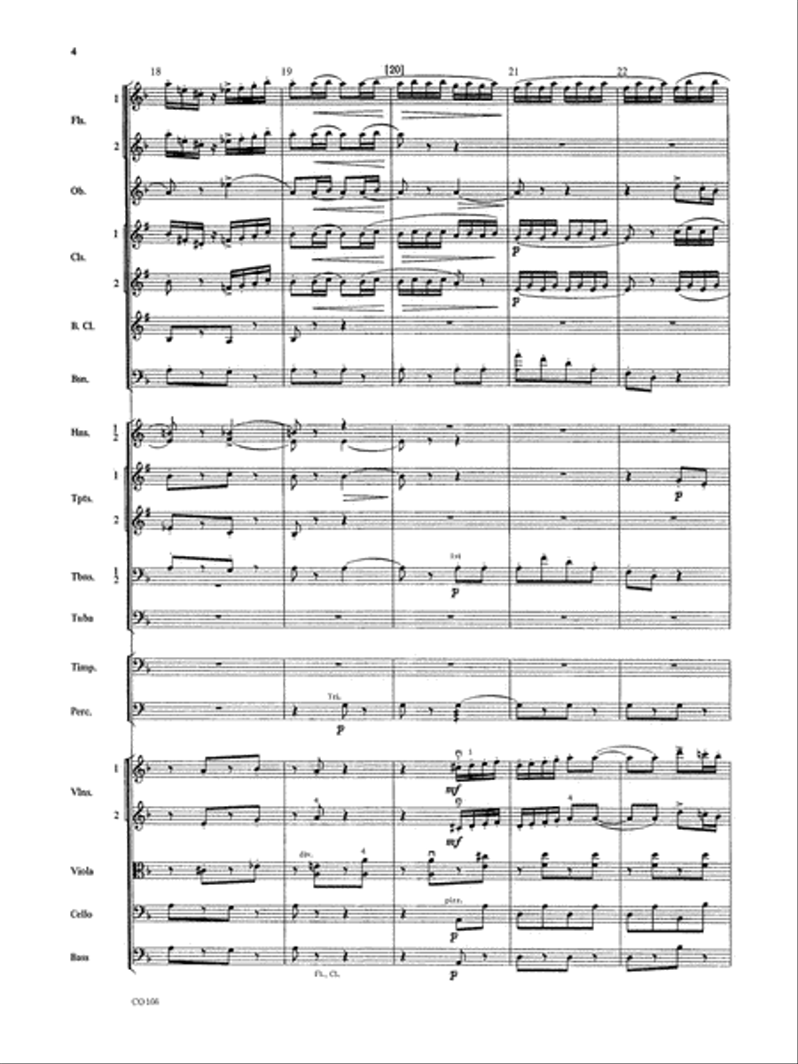 Bacchanale from Samson and Delilah: Score Full Orchestra scores gallery preview page 6