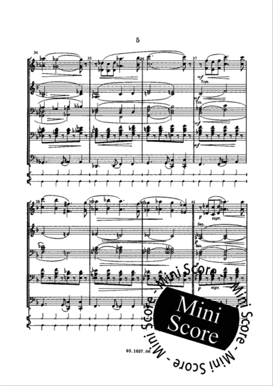 Song for Lilian Fanfare Band scores gallery preview page 8