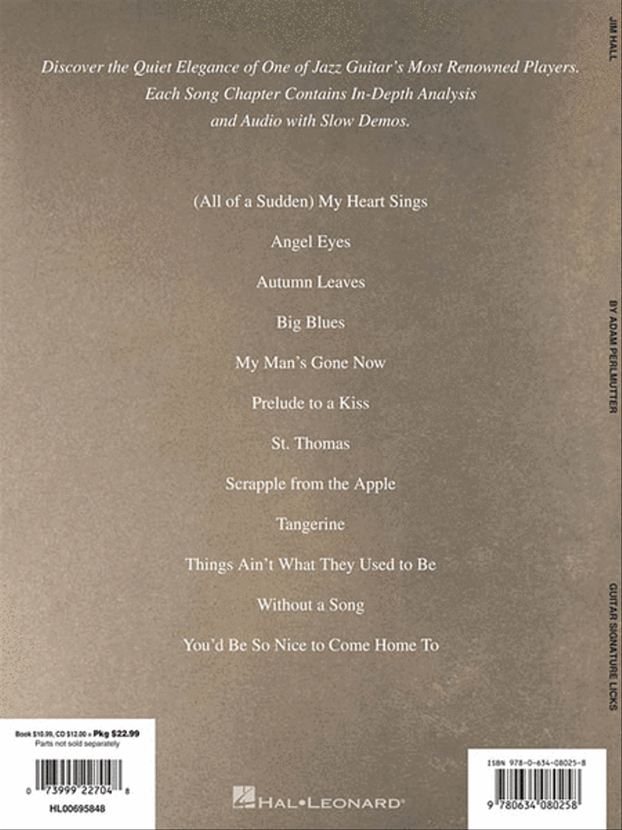 Jim Hall Jim Hall Electric Guitar scores gallery preview page 3