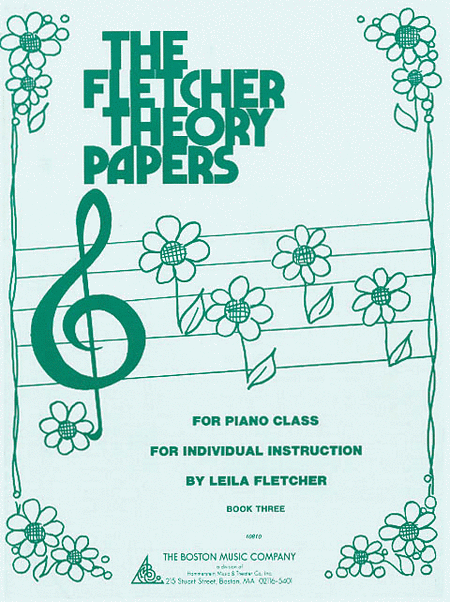 Fletcher Theory Papers Book 3
