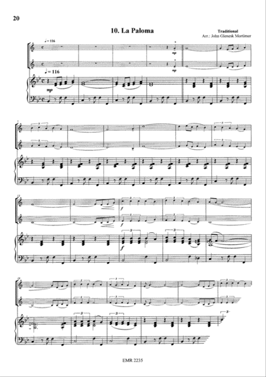 Duos Vol. 2 Clarinet Duet scores gallery preview page 12