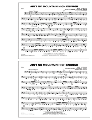 Ain't No Mountain High Enough - Tuba