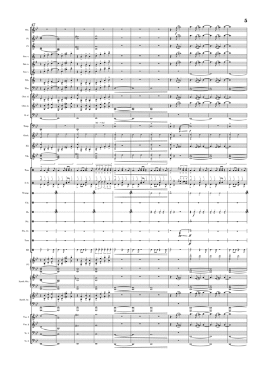 Dune Full Orchestra scores gallery preview page 5