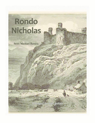 Book cover for Rondo Nicholas (Guitar Quartet)