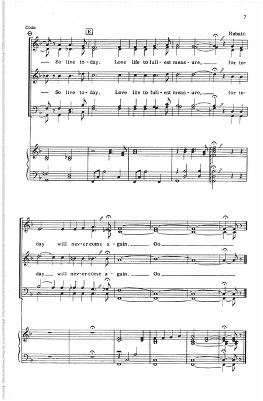 Life Is Now Divisi scores gallery preview page 7