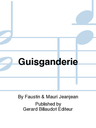 Book cover for Guisganderie