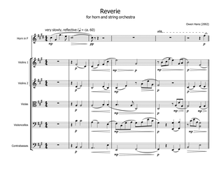 "Reverie" for solo horn and string orchestra