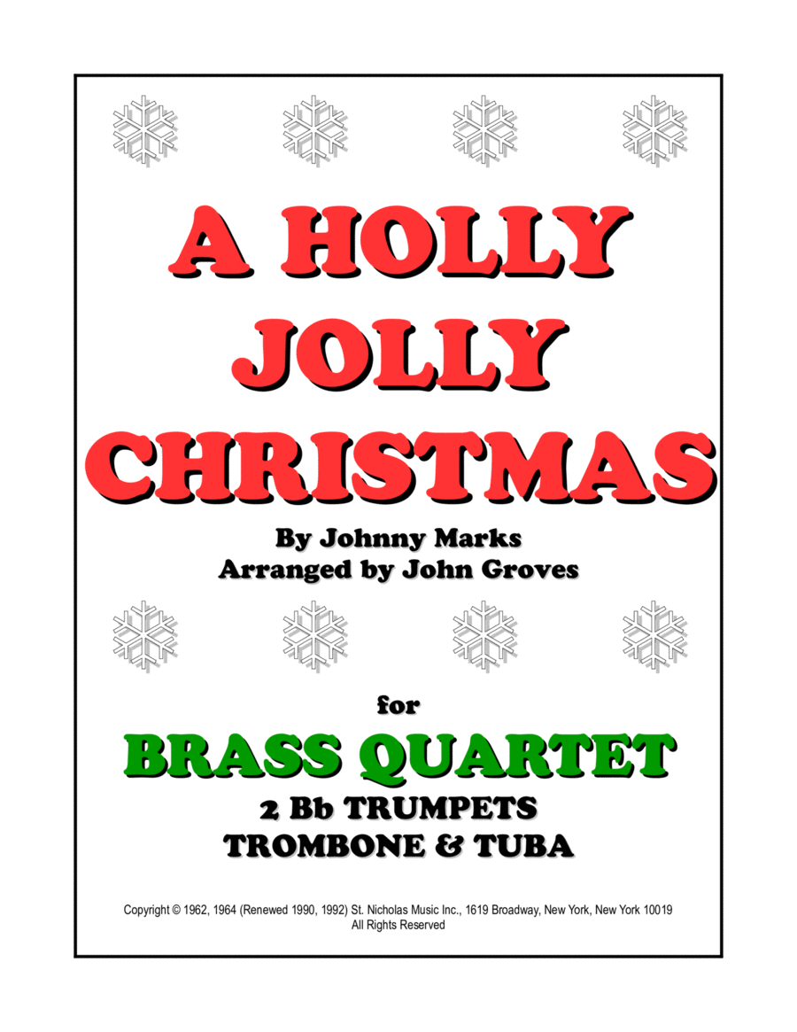 A Holly Jolly Christmas A Holly Jolly Christmas Brass Ensemble scores gallery preview page 1