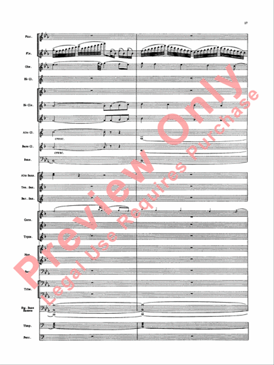 Toccata Concert Band scores gallery preview page 18