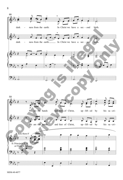 A Steady Flame to Light the Dark (Choral Score)
