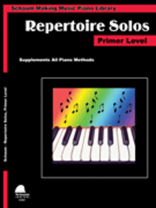 Book cover for Repertoire Solos Primer Level