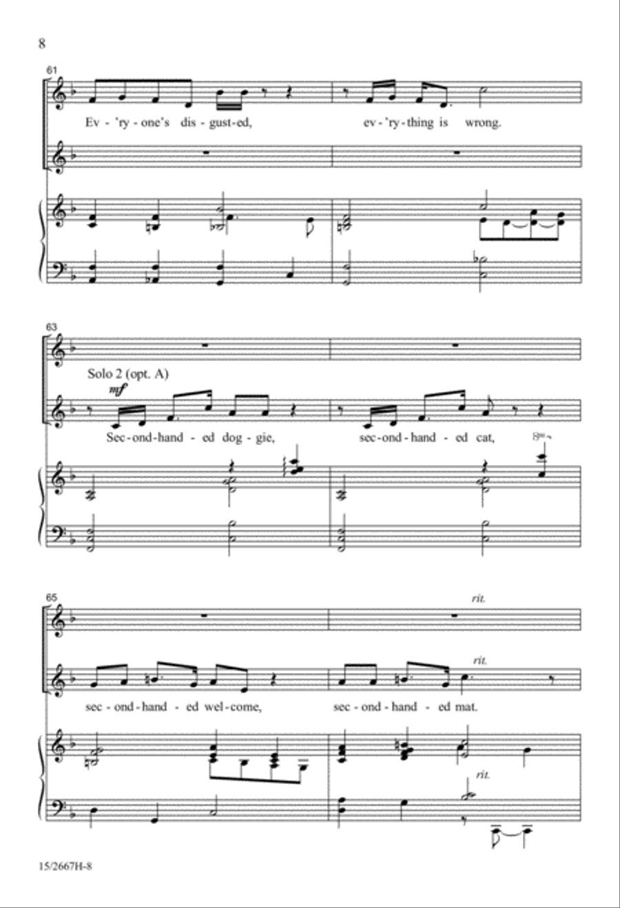Second-Hand Rose Second-Hand Rose SSA scores gallery preview page 9