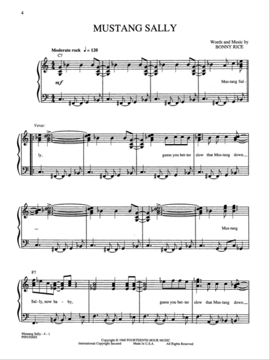The Commitments Piano, Vocal, Guitar scores gallery preview page 3