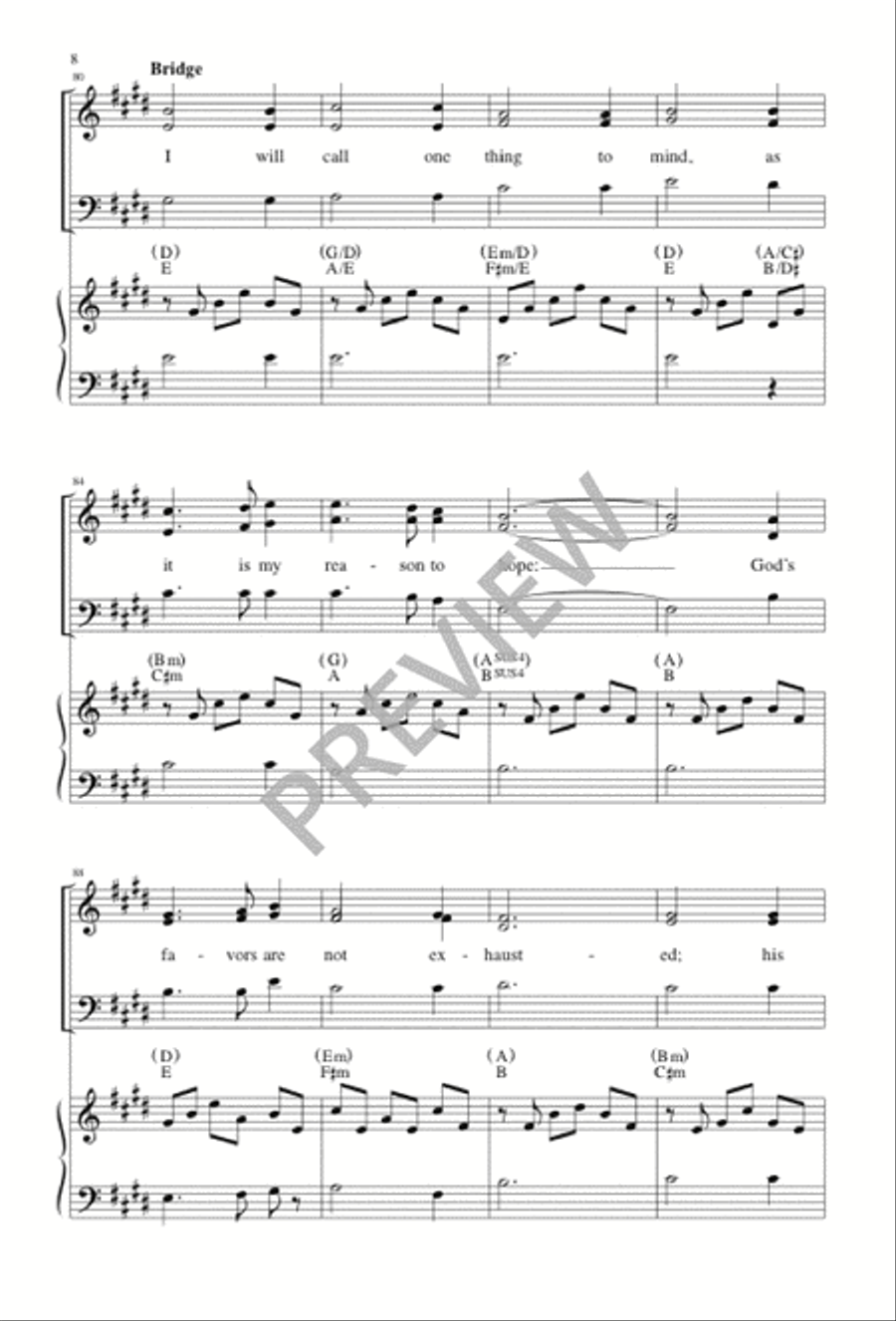 Lamentation 4-Part scores gallery preview page 7