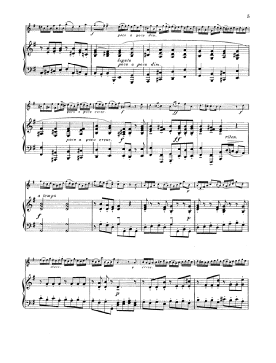 Allegro Violin Solo scores gallery preview page 4