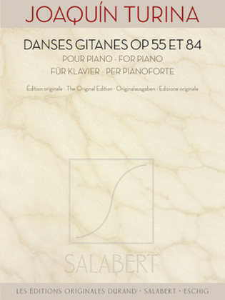 Book cover for Danses Gitanes Op. 55 and 84