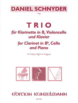 Book cover for Trio, A Friday night in August