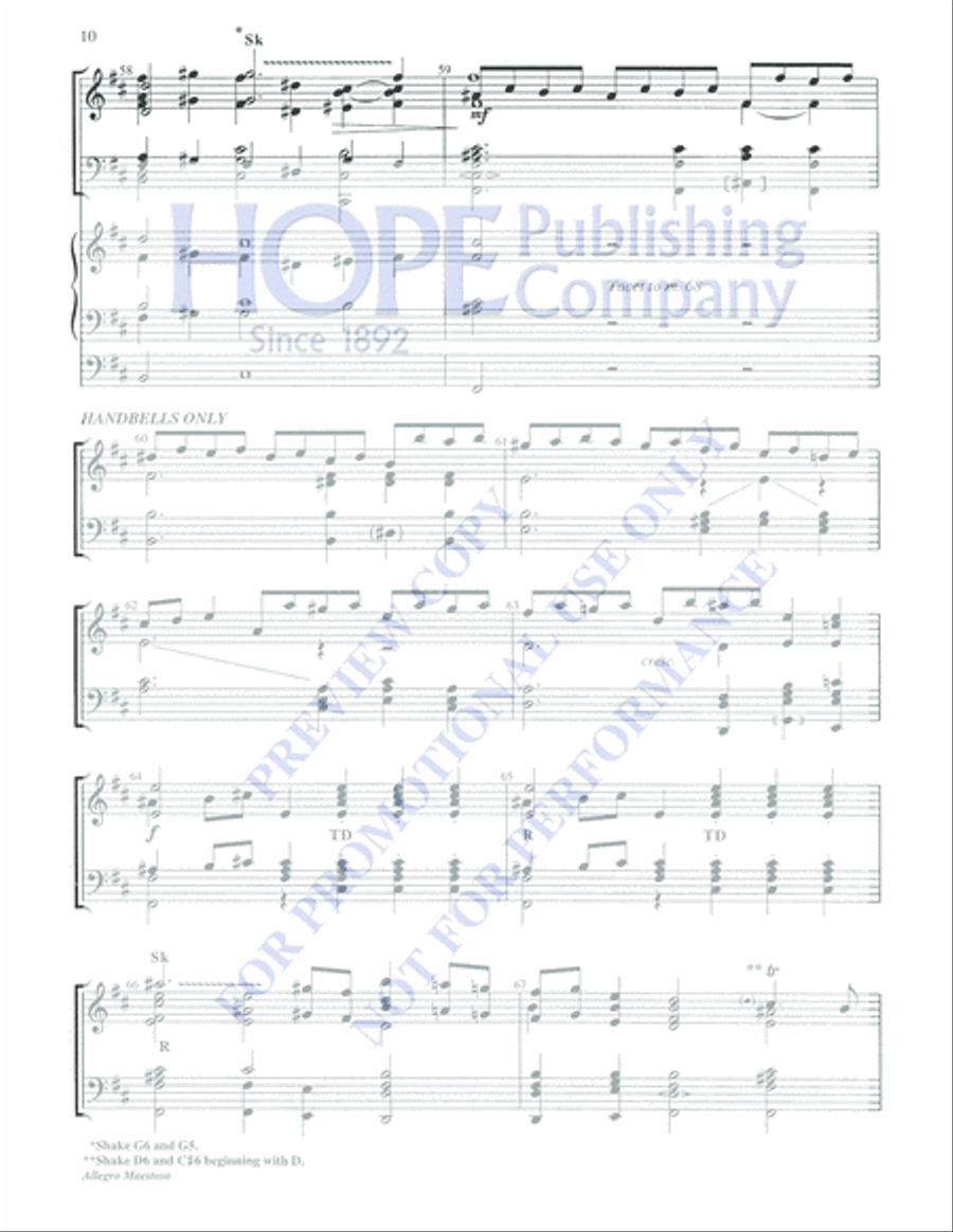 Allegro Maestoso 5-Octaves scores gallery preview page 10