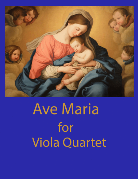 Ave Maria for Viola Quartet