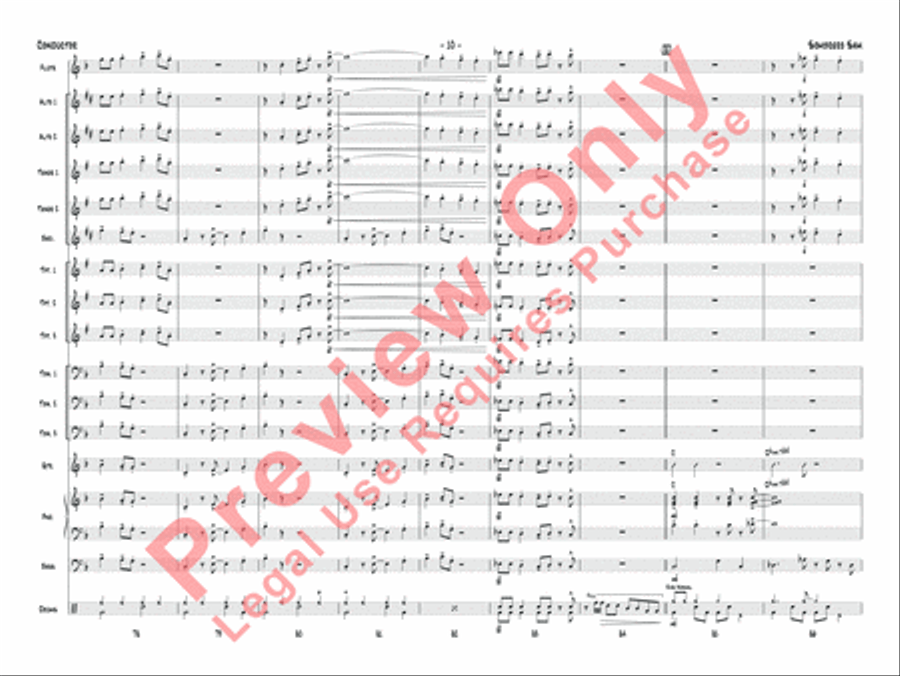 Sombrero Sam 3-Part scores gallery preview page 13