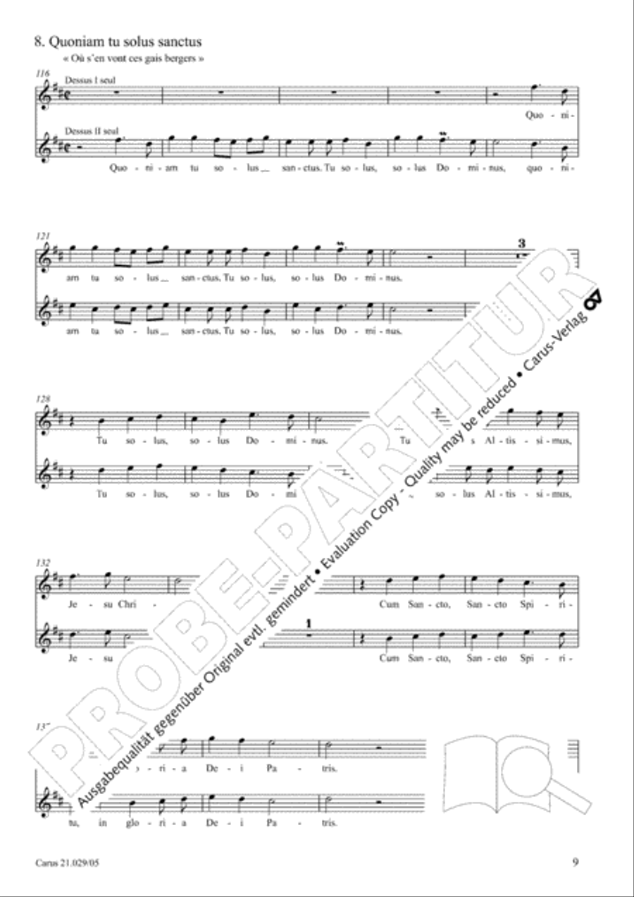 Messe de Minuit pour Noel TB scores gallery preview page 10