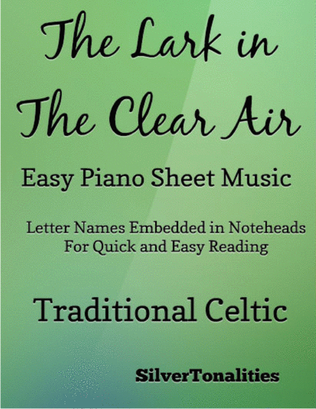 Book cover for Lark in the Clear Air Easy Piano Sheet Music